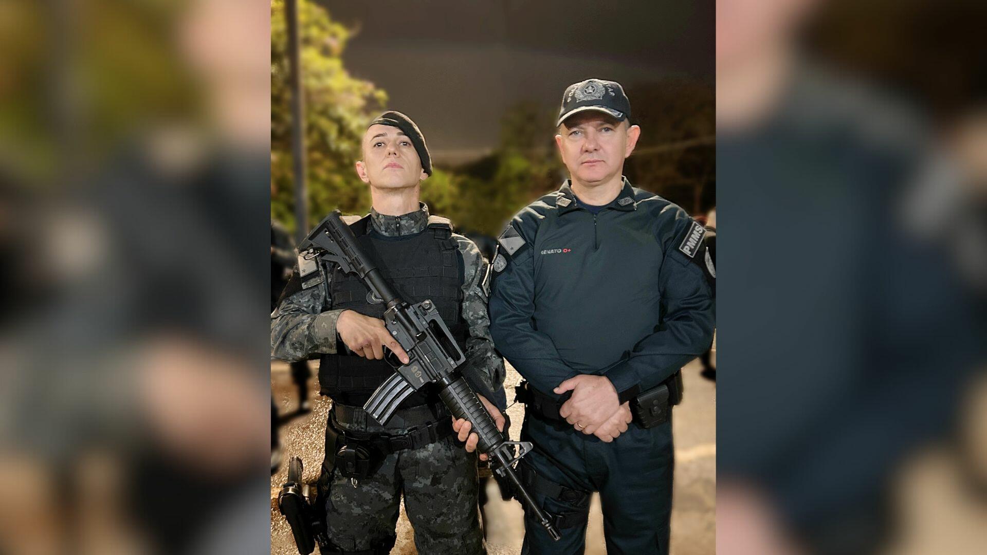 Primeira policial feminina se forma no Patamo do Batalhão de Choque em Campo Grande