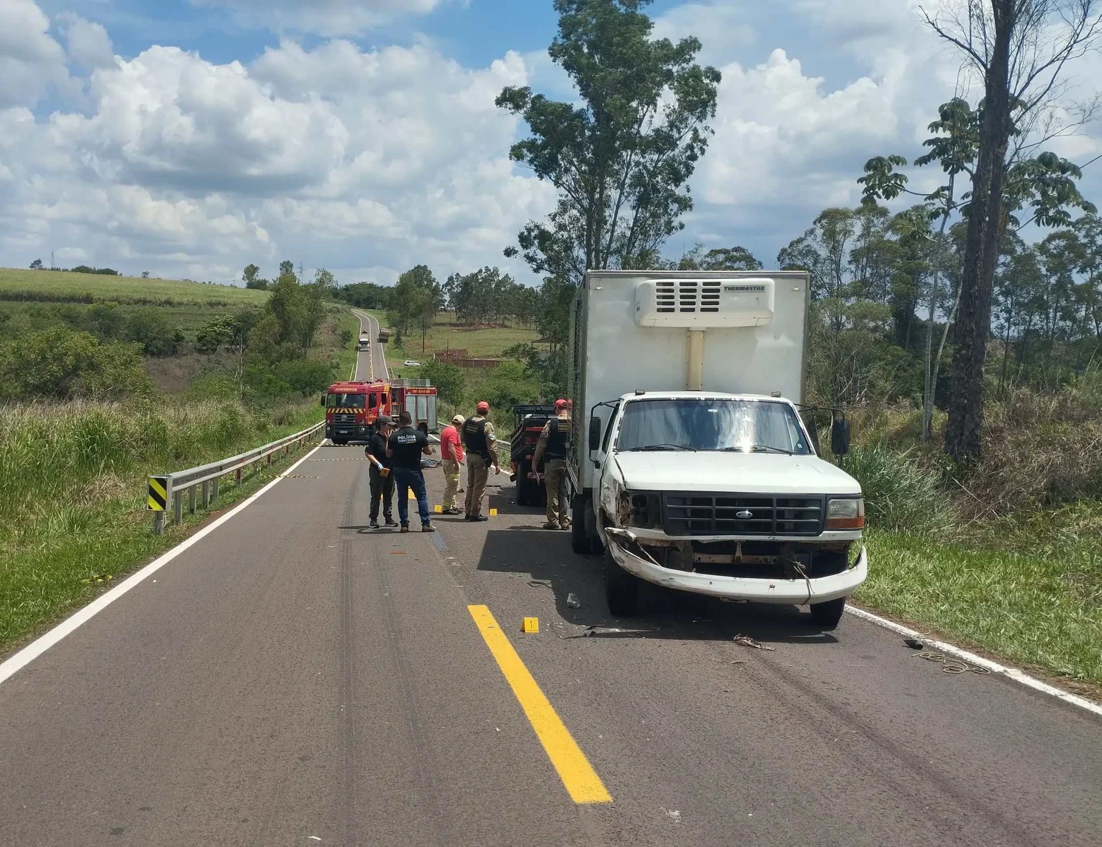 Acidente na PR-492, em Paranavaí, mata uma pessoa