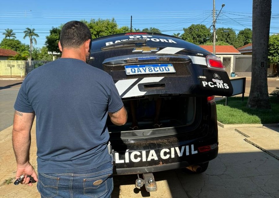 Polícia Civil de Batayporã cumpre mandado de prisão em desfavor de