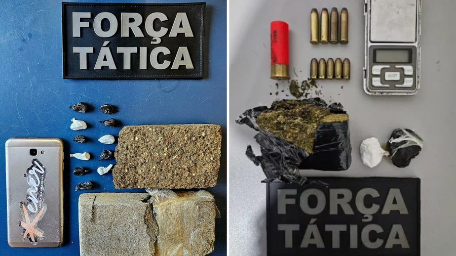 Força Tática da PM fecha pontos de venda de drogas em Nova Andradina e