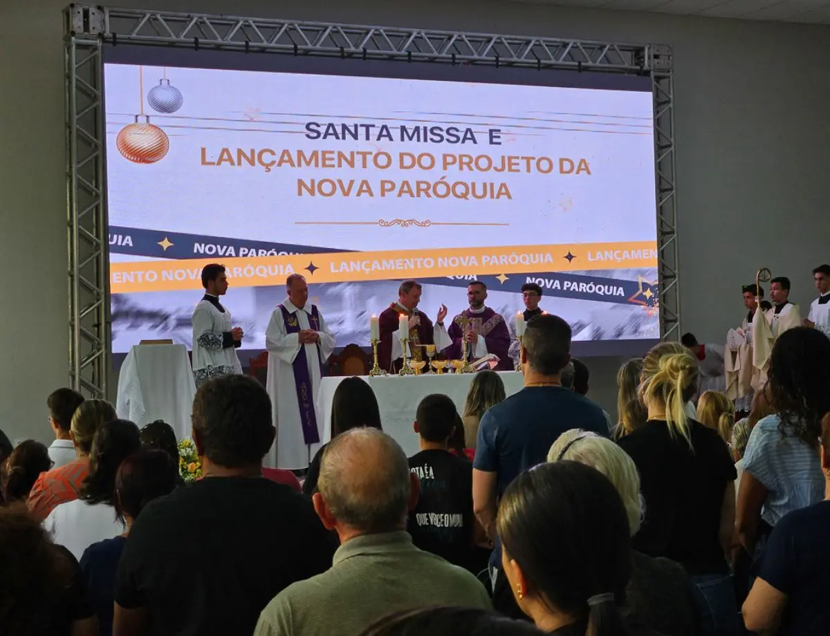 Lançamento do projeto da nova paróquia de Porto Rico