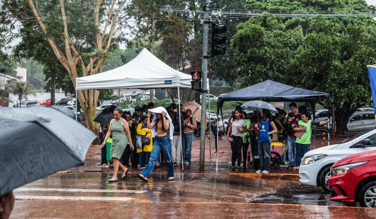 Prepare o guarda-chuva: previsão é de muita água para este fim de semana no Estado