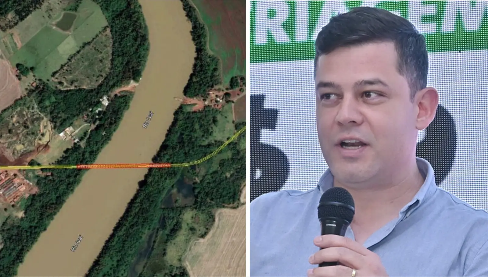 Tião Medeiros comemora licitação da ponte entre Japurá e São Carlos do Ivaí