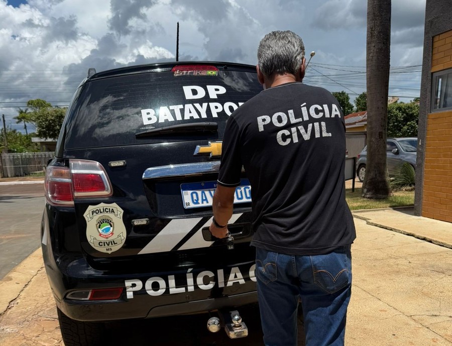 Polícia Civil de Batayporã cumpre mandado de prisão em desfavor de