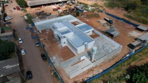 ANDAMENTO DAS OBRAS DE CONSTRUÇÃO DA UBS NOVO GAMA