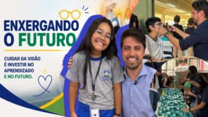 ENXERGANDO O FUTURO CAMINHA PARA MARCA DE 5 MIL ÓCULOS ENTREGUES A ESTUDANTES DA REDE MUNICIPAL